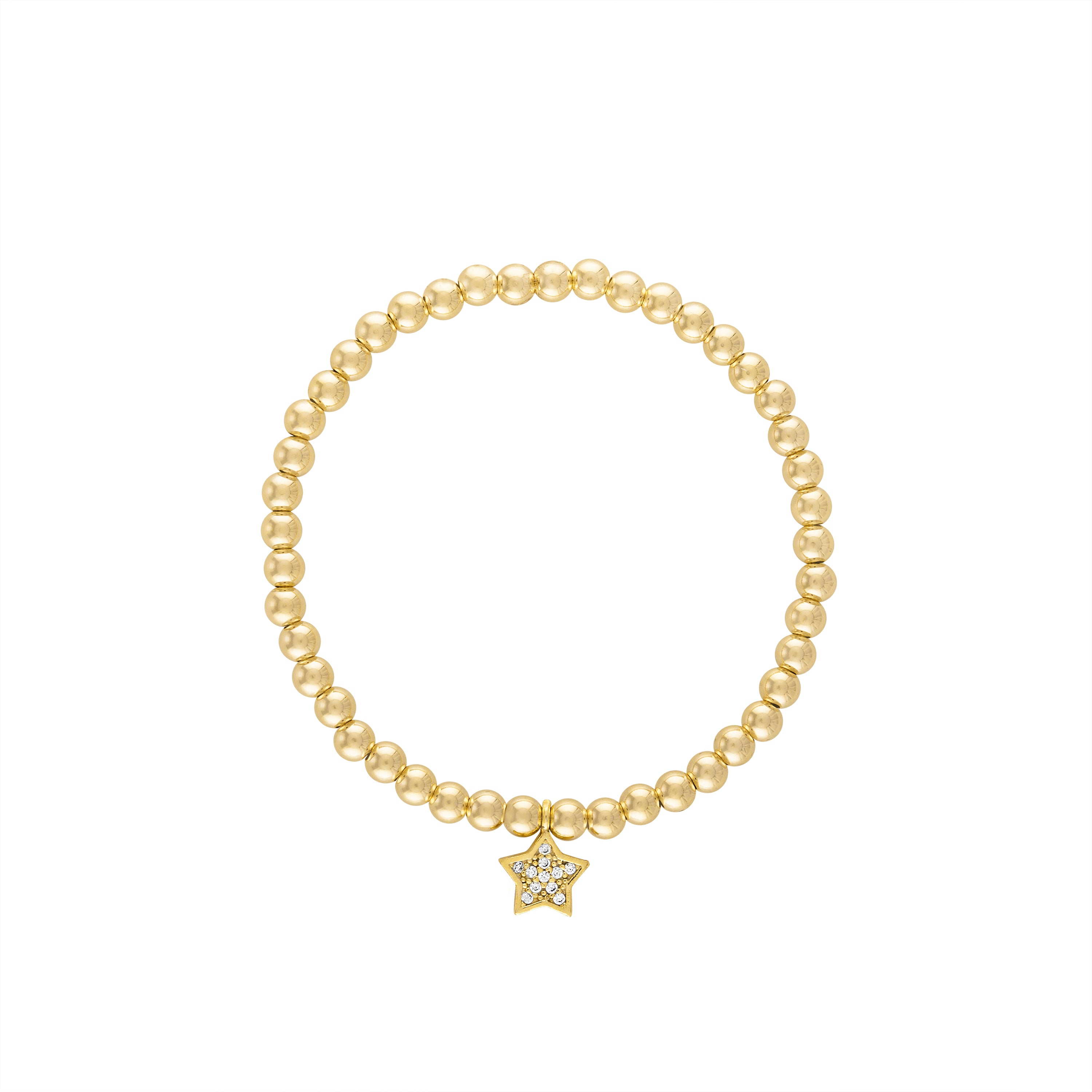 Star Bright Pave Gold Bracelet