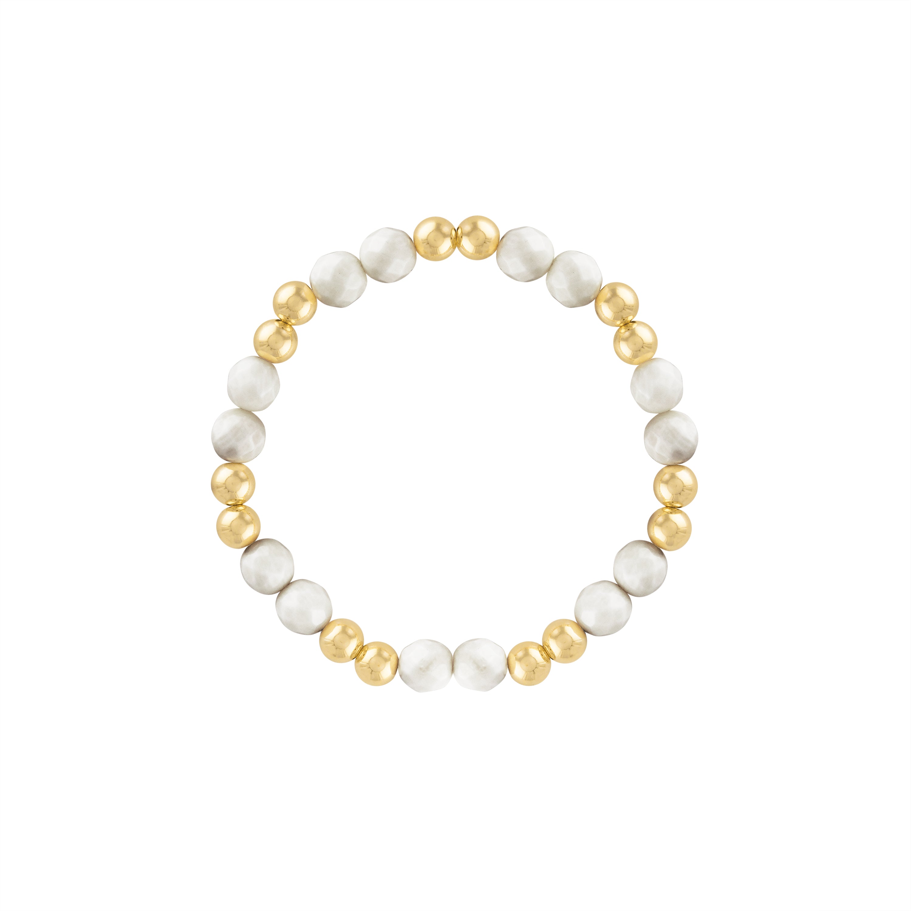 White Coral Bracelet buy 14k